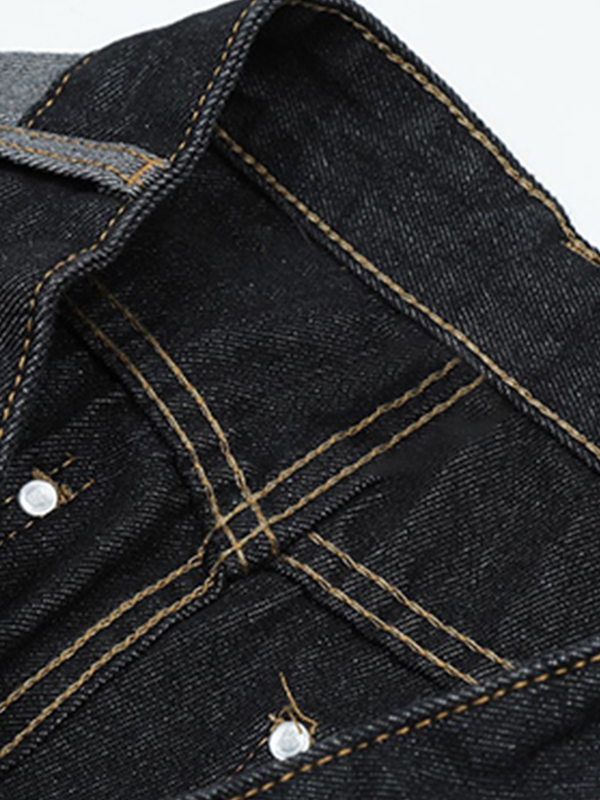 Lässige, lockere Jeans im Distressed-Look für Herren-6