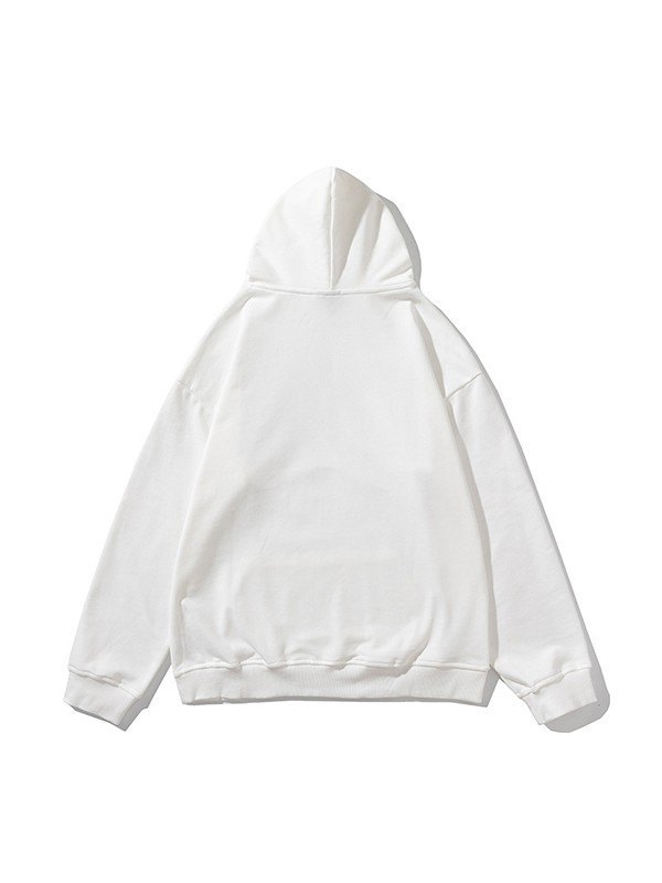 Gotischer Strass-Grafik-Hoodie für Herren-1