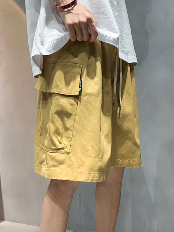 Lässige lockere Cargo-Shorts für Herren-2